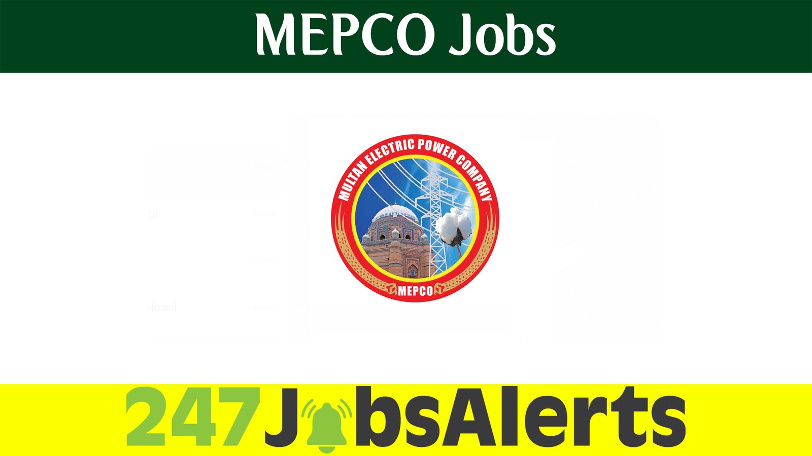 MEPCO Jobs 